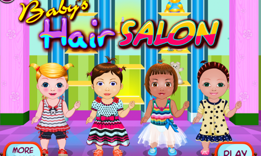 Baby kids salon – Haircutting