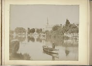 Riviergezicht bij een moskee in Alexandrië