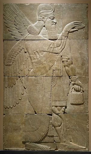 Relief with Winged Genius
