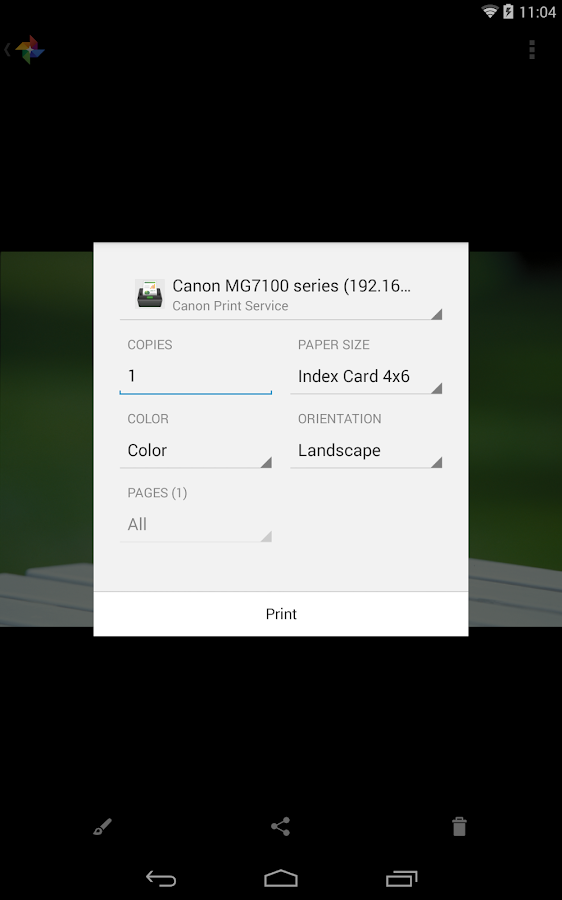 Canon Print Service Android Apps on Google Play