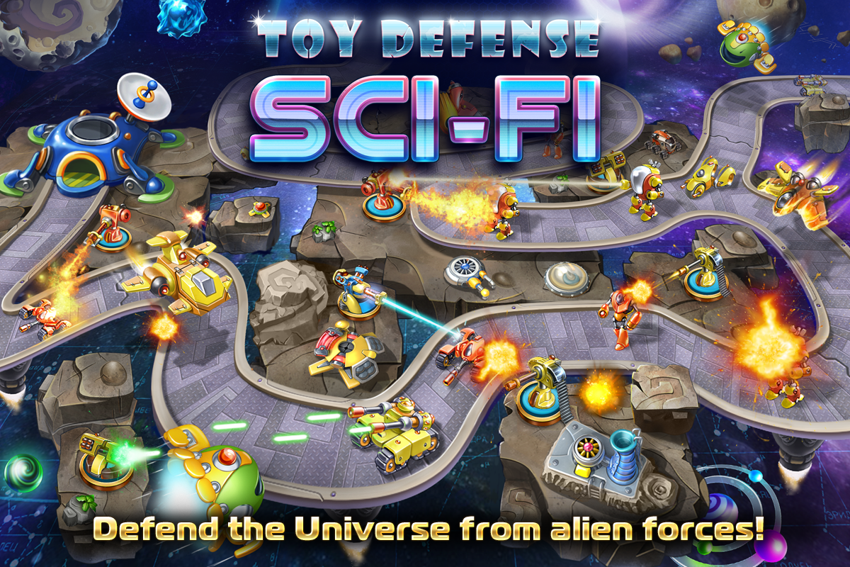 Toy Defense 4: Sci-Fi - screenshot