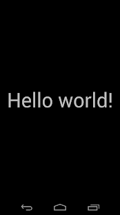 Lastest Hello World! APK