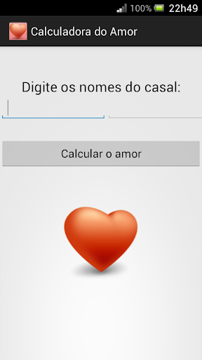 Calculadora do Amor - Simples