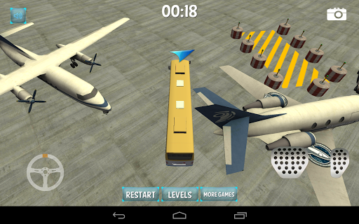 【免費模擬App】Airport Bus Parking 3D-APP點子