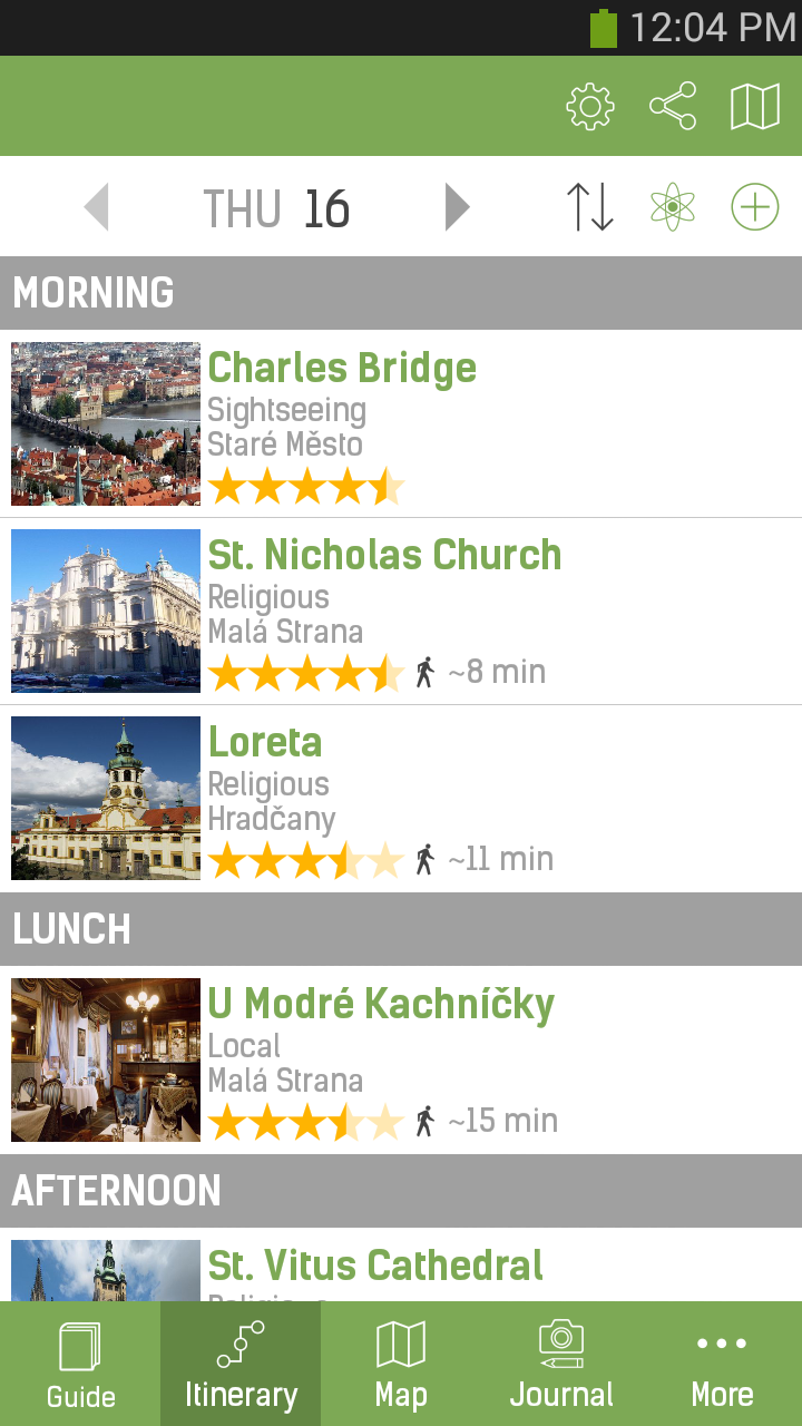 Prague Travel Guide - mTrip Screen 3