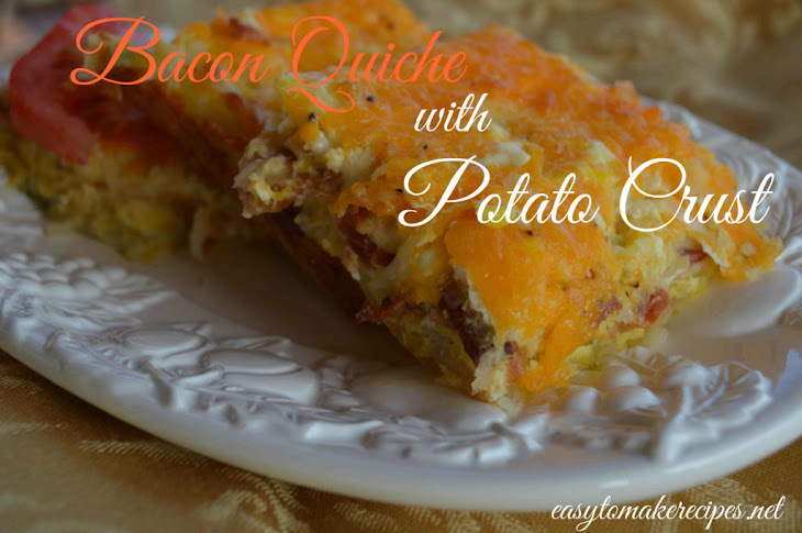 recipes recipe crust bacon crust quiche by no to potato added    quiche with bacon make from easy