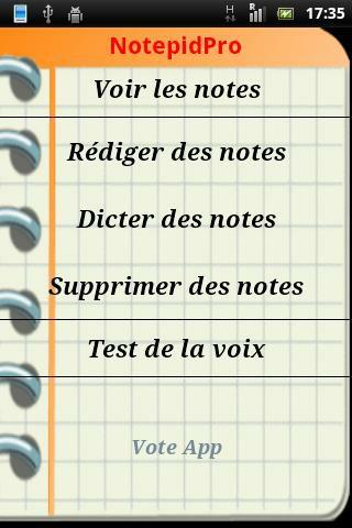 Android application Notepid.Notepad.Pro.Smart note screenshort