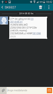 Free Skånetrafik SMSbiljett APK for Android