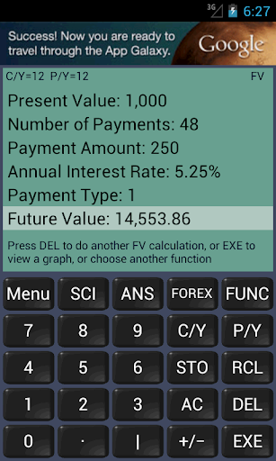 Financial Calculator