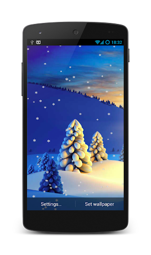 Snowfall Live Wallpaper Free