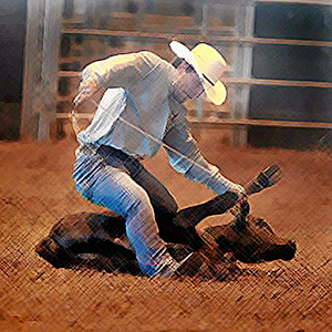 Calf Roping logo
