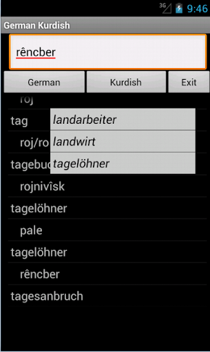 【免費旅遊App】German Kurdish Dictionary-APP點子