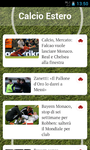 Calcio Estero News