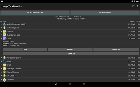 Screenshot Usage Timelines Pro v1.8.3