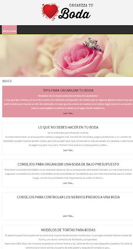 Organiza tu Boda