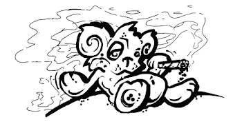 smoking bear