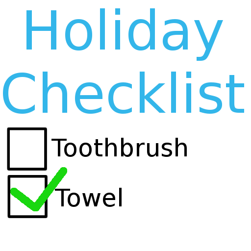 Holiday Checklist LOGO-APP點子