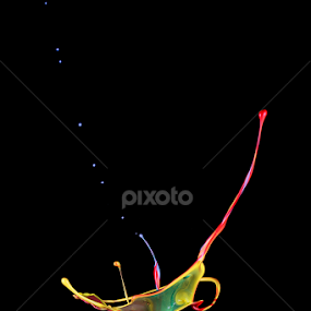 Dancing Colors by Ramakant Sharda - Artistic Objects Still Life