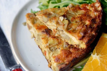 Make-Ahead Recipe: Sausage, Artichoke &#038; Goat Cheese Egg Bake