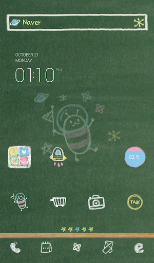 Chalk space Dodol Theme