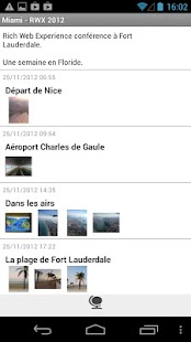 Travel Journals and Photos Screenshots 1