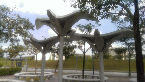 White Doves in Flight Sculptures