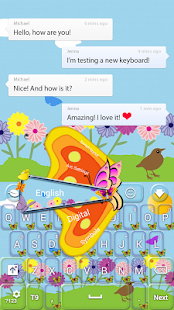 Spring Butterflies Keyboard Screenshots 0