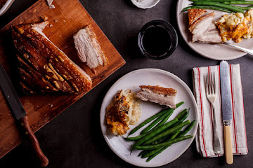 Salt and pepper pork belly with perfect crispy crackling