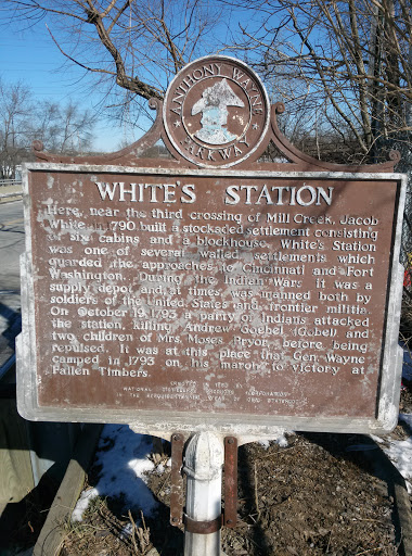 White's Station Marker