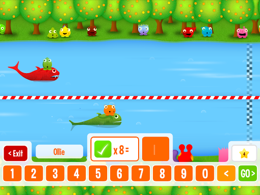 【免費教育App】Squeebles Maths Race-APP點子