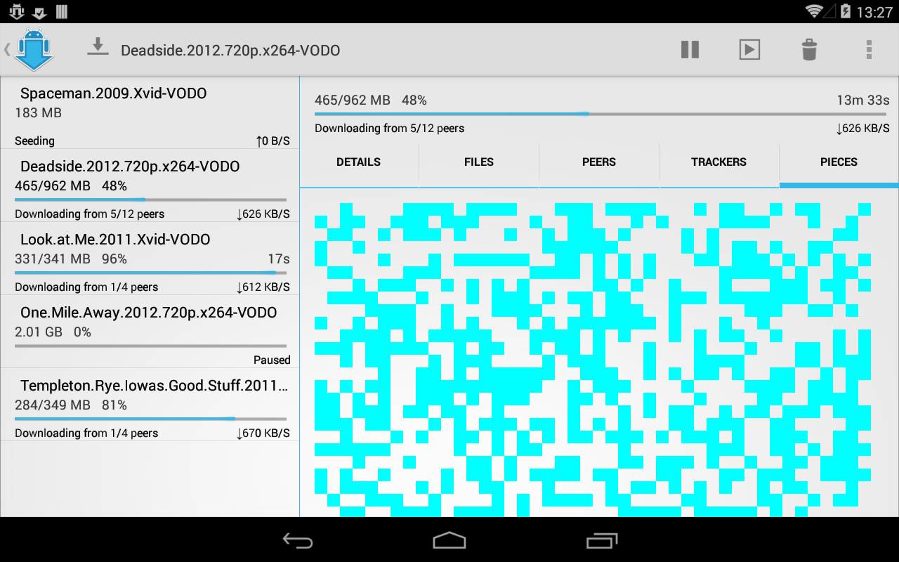 aTorrent - Torrent Downloader - screenshot