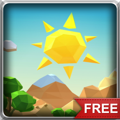 Low Poly Sunny Island LWP 個人化 App LOGO-APP開箱王