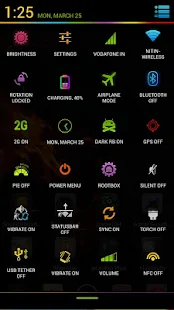 CM 11/10.2 THEME NEON COLORS - screenshot thumbnail