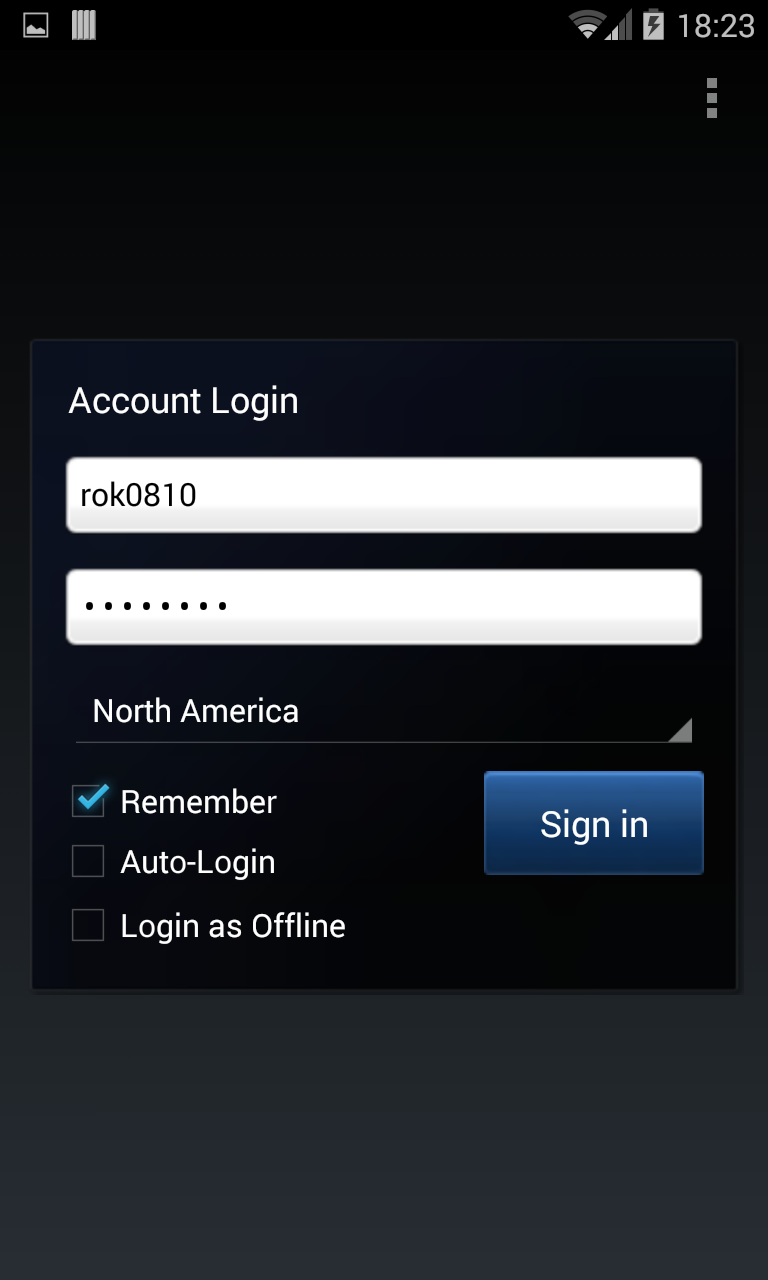 Android application Messenger for LoL (Unofficial) screenshort