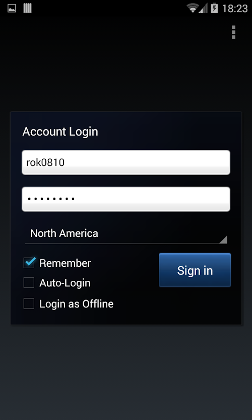 Android application Messenger for LoL (Unofficial) screenshort