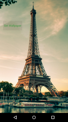 Wallpaper Eiffel Tower 3D