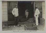 Piet en Pim in gistloods op "Ma retraite"