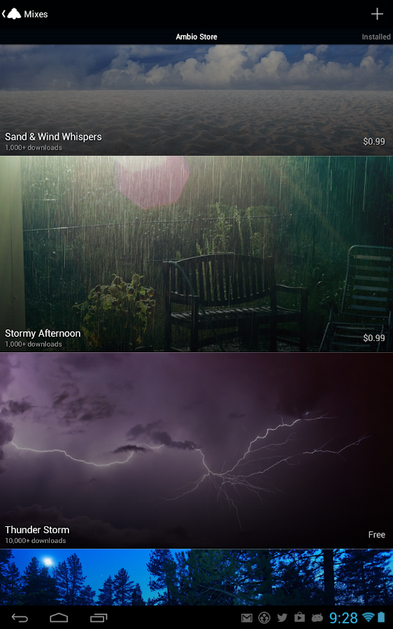 Ambio - Sleep Sounds - screenshot