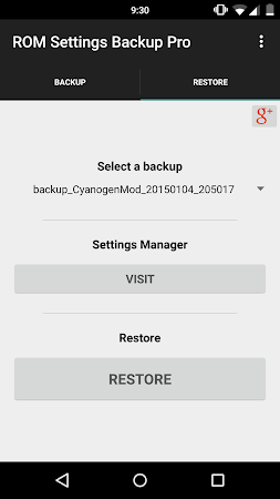 ROM Settings Backup Pro v2.10