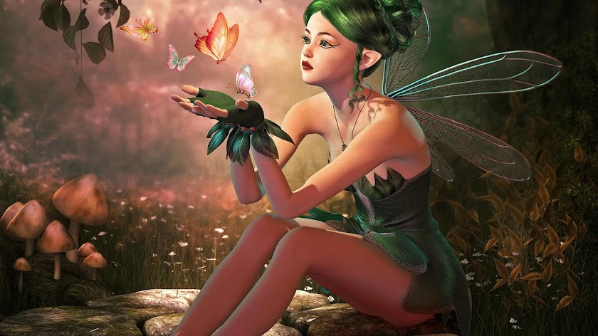 Fairy Girl Wallpaper HD Screen 2
