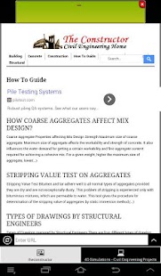 Civil Engineering Application Screenshots 5