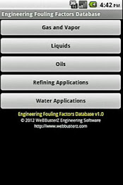 Fouling Factors Database Free poster 8