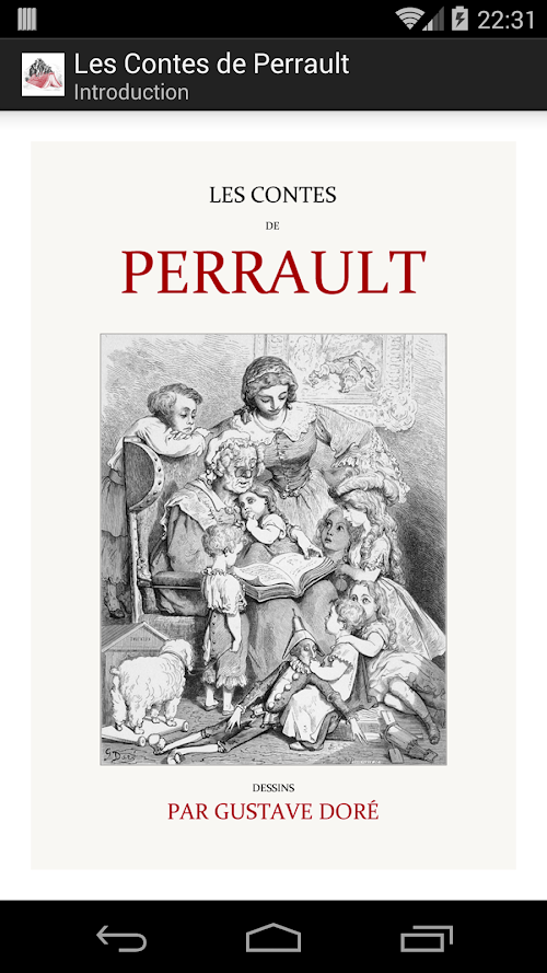 Android application Perrault Audio - Marquise screenshort