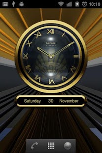 Estrel Designer Clock Widget - náhled