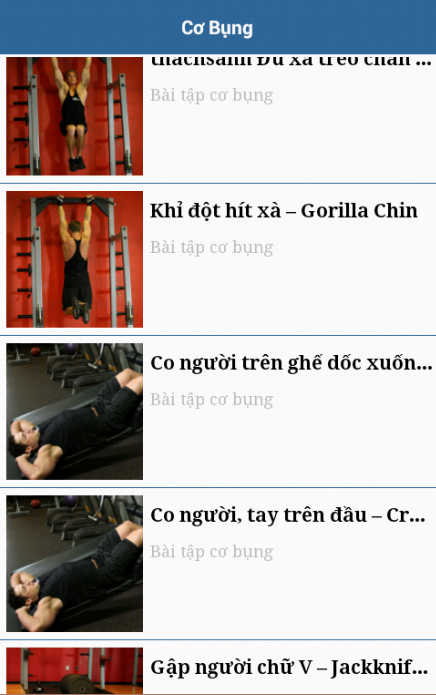 Gym Viet Screen 2