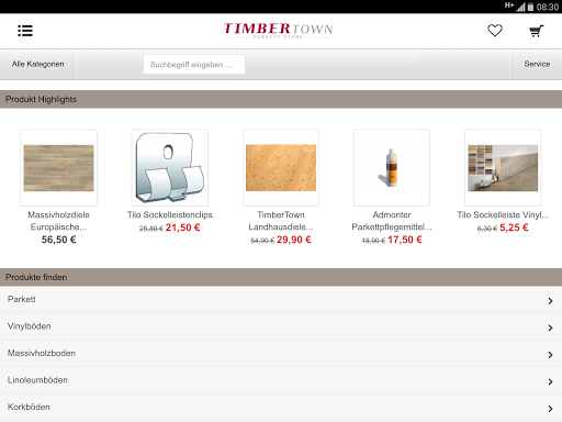 【免費購物App】Timbertown Parkett Store-APP點子