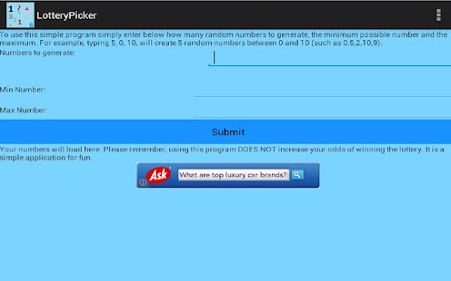 How to download Lottery Picker Simple lastet apk for laptop