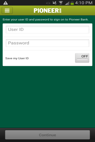 Pioneer-Mobile Banking