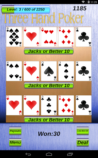 Multi Hand Poker