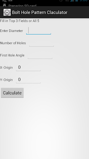 Machinist Bolt Hole Pattern